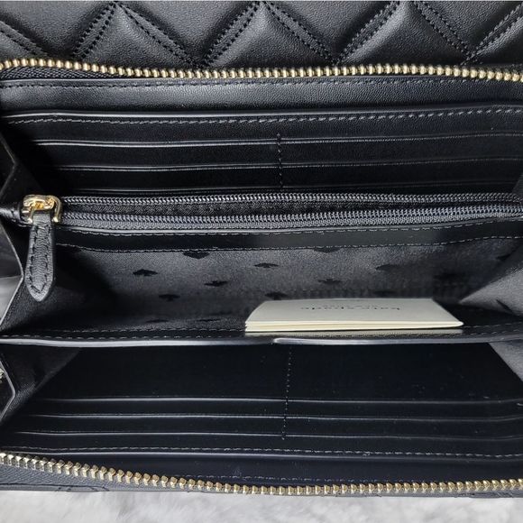π NW kate spade New York 3 Set Leather Designer Purse Bag 3 in 1 Wallet + Pouch - Picture 12 of 15